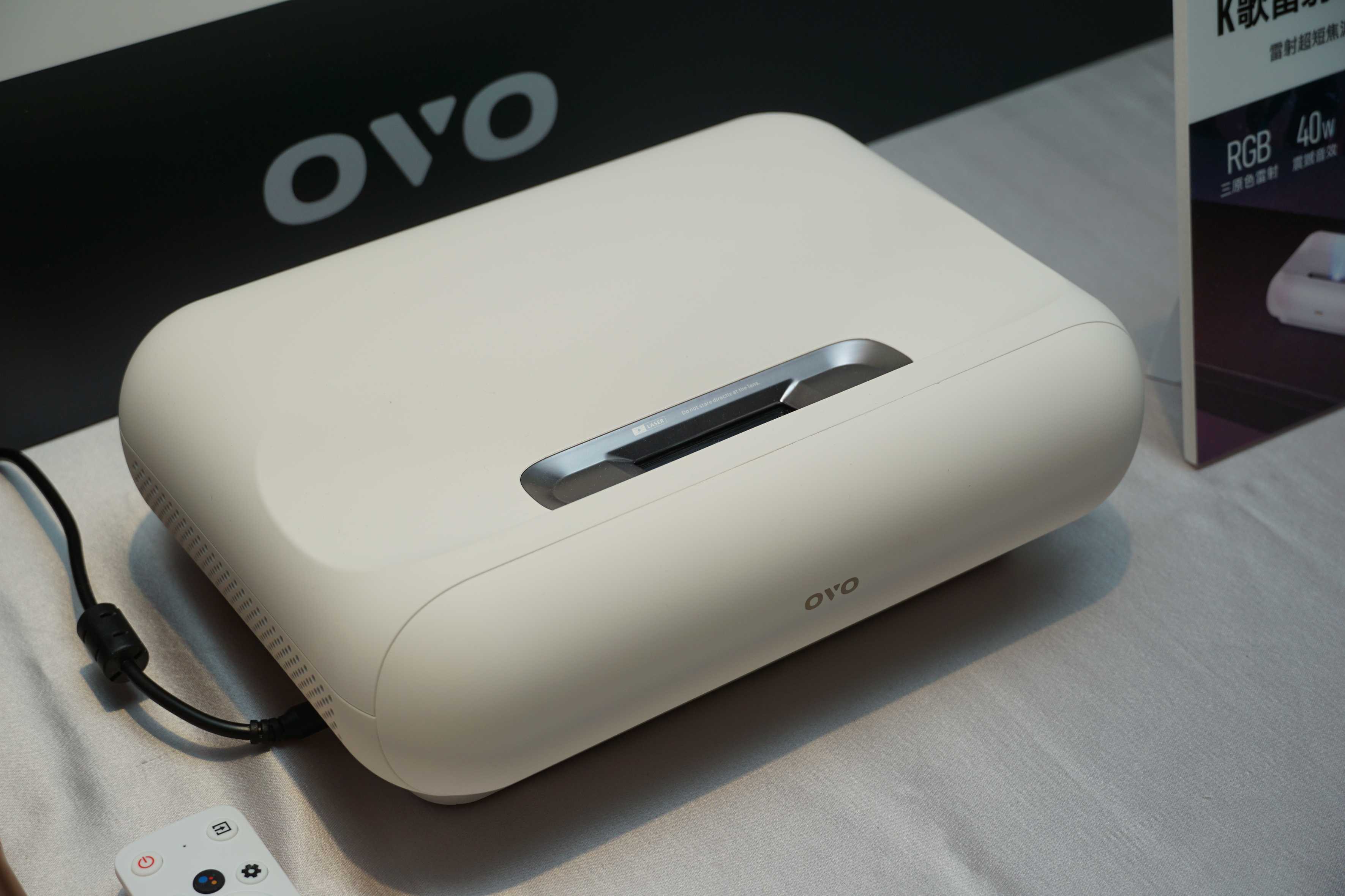 OVO 舉辦首屆「快樂科技品牌展」:發表 4 款視聽新品,Gemini Live 4K 移動螢幕 TT9、三原色雷射短焦劇院 SS2 亮相