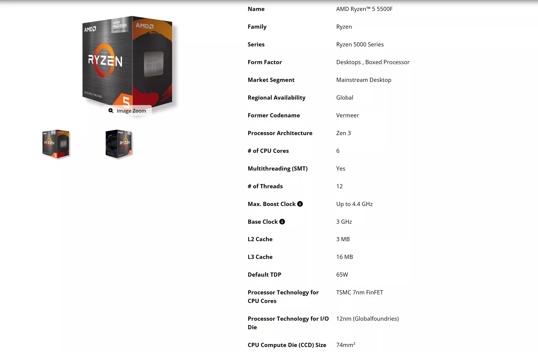 預算型玩家首選！AMD Ryzen 5 5500F悄悄現身，支援PCIe 4.0成為入門救星