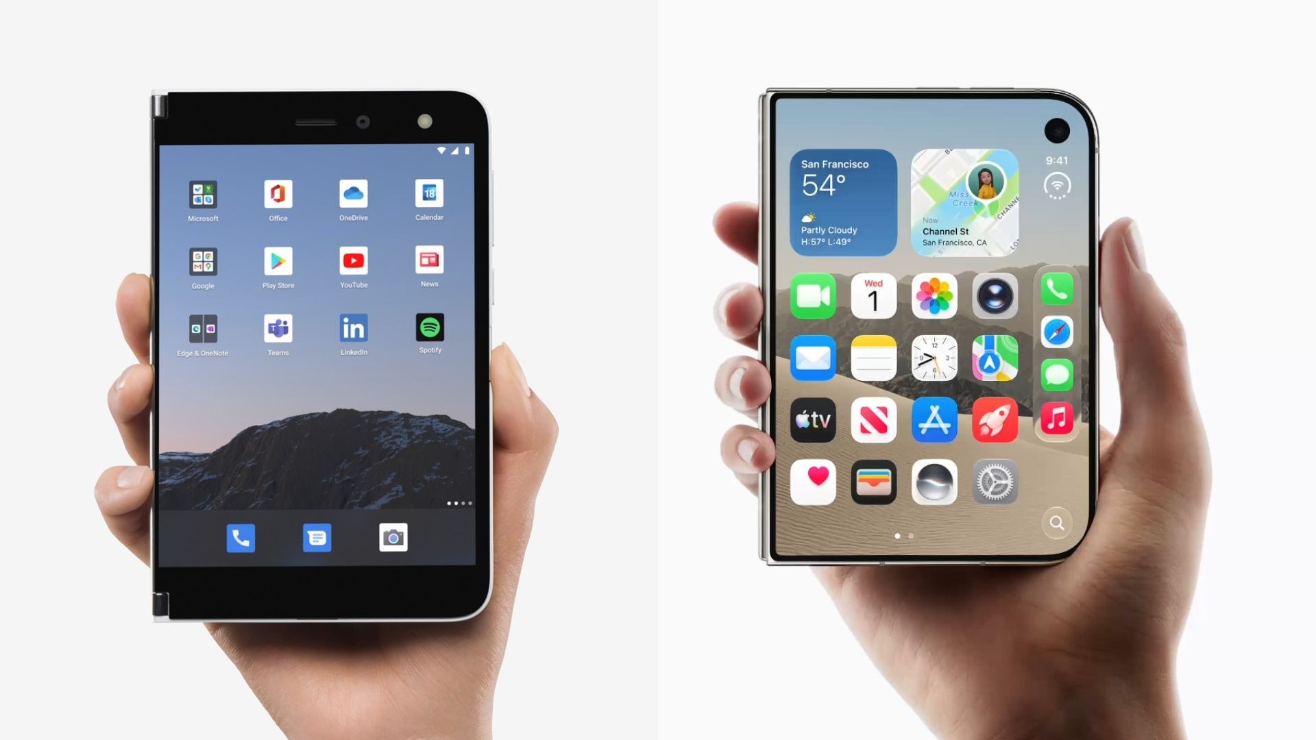 蘋果 iPhone Duo 根本 Surface Duo 轉生?微軟做不起來的雙螢幕夢,為何蘋果一出手就改寫市場規則