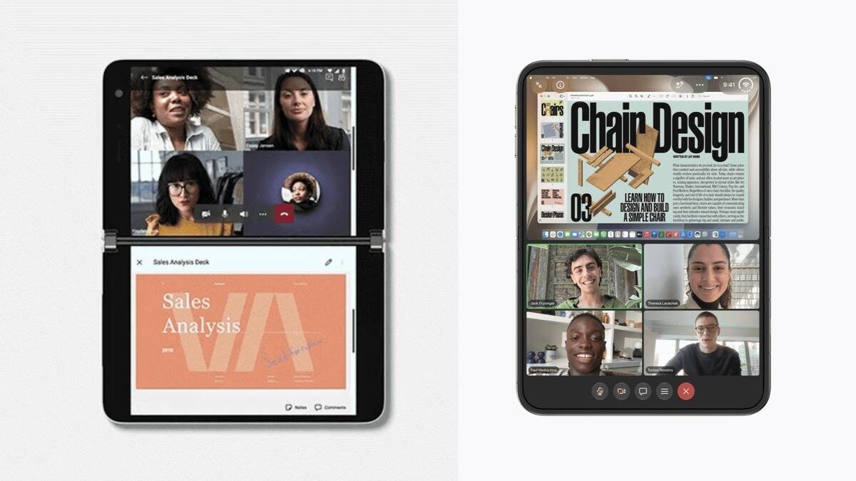 蘋果 iPhone Duo 根本 Surface Duo 轉生?微軟做不起來的雙螢幕夢,為何蘋果一出手就改寫市場規則