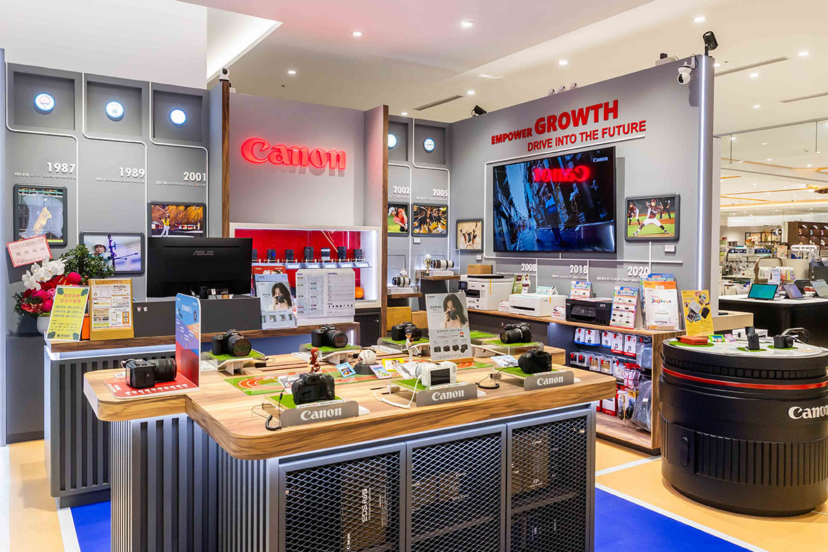 結合影像美學與運動活力！Canon 運動主題體驗店正式進駐臺北大巨蛋