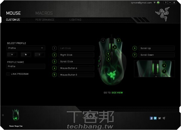 Razer Naga Hex 電競滑鼠開箱，6鍵更好按