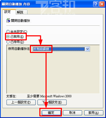 關閉XP自動播放,降低中毒機率 | T客邦