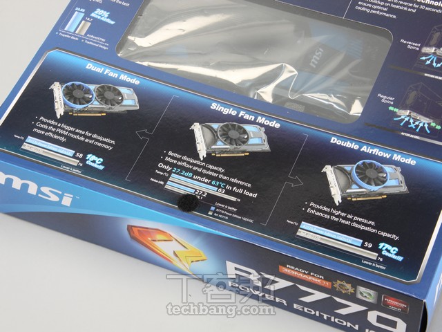 顯卡風扇也玩變形，併排、重疊都行，MSI R7770 Power Editon 評測 | T客邦